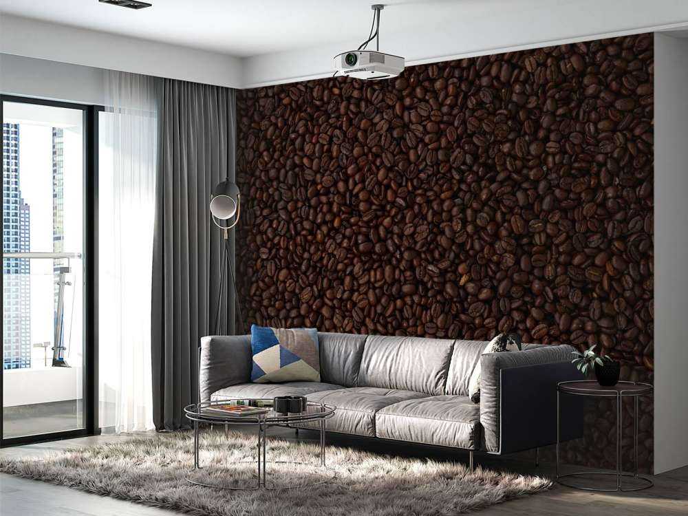 Mélange de grains de café