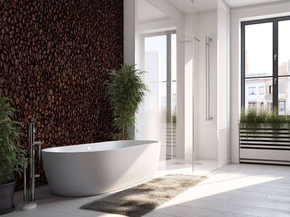 Grains de café torréfiés