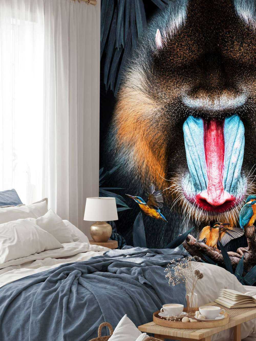 Mandrill Portrait