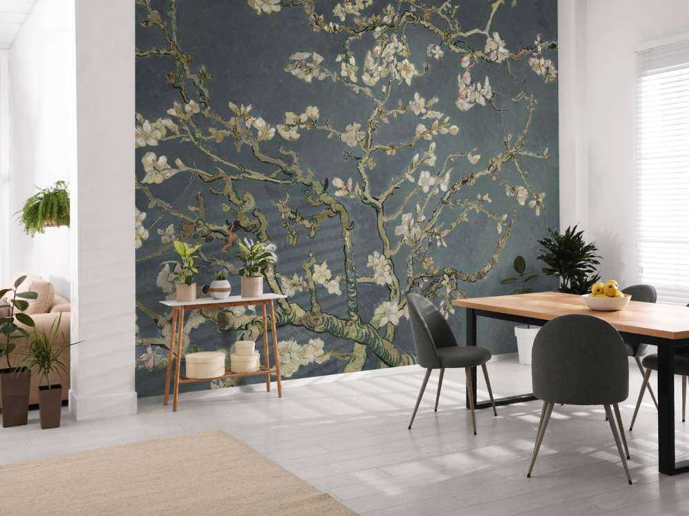 Fleur d'amandier en fleur