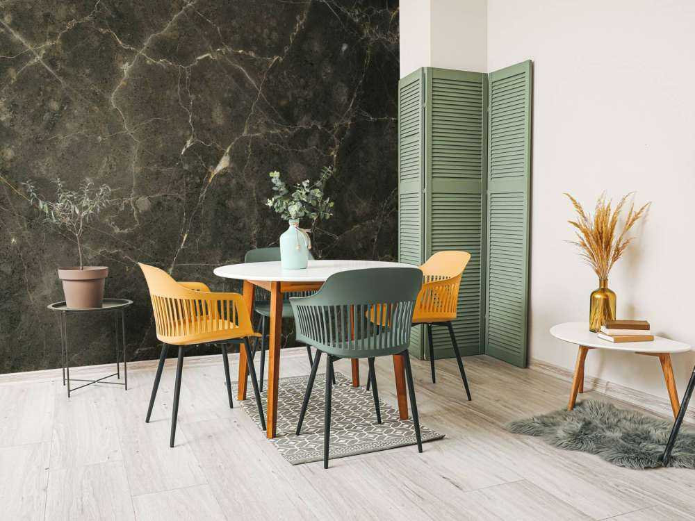 Marbre à structure grossière