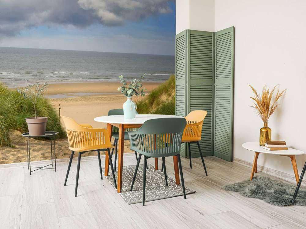 Lever de soleil la côte