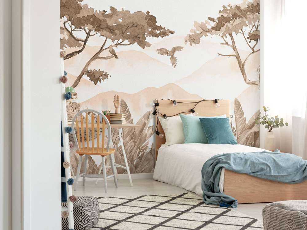 Prédateurs dans la jungle taupe