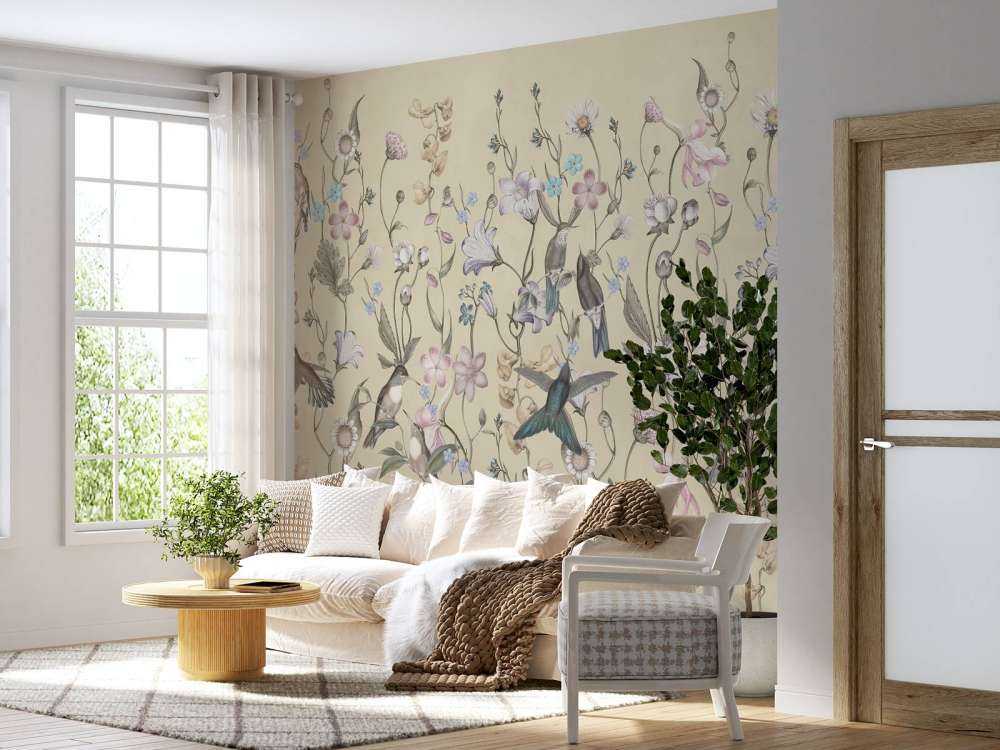 Printemps Éthéré - Crème Fleur Pastel