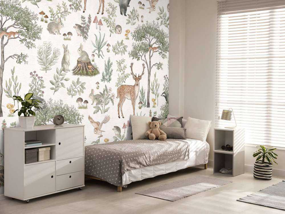 Fantastic Forest - White - 90