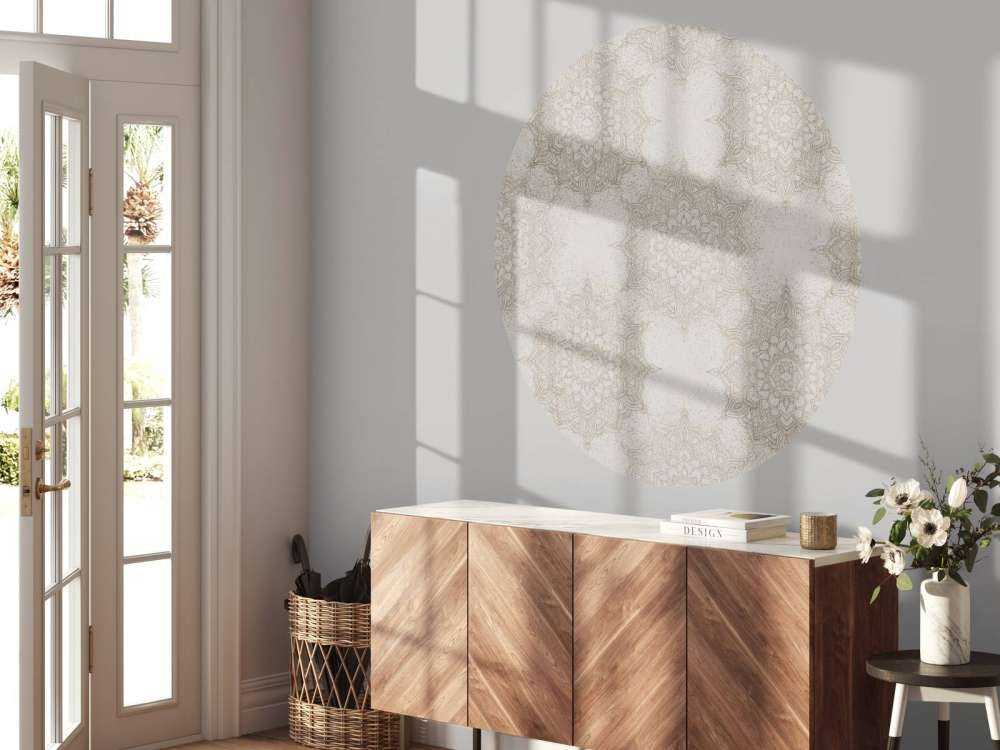 Mandala magique de Marrakech - beige