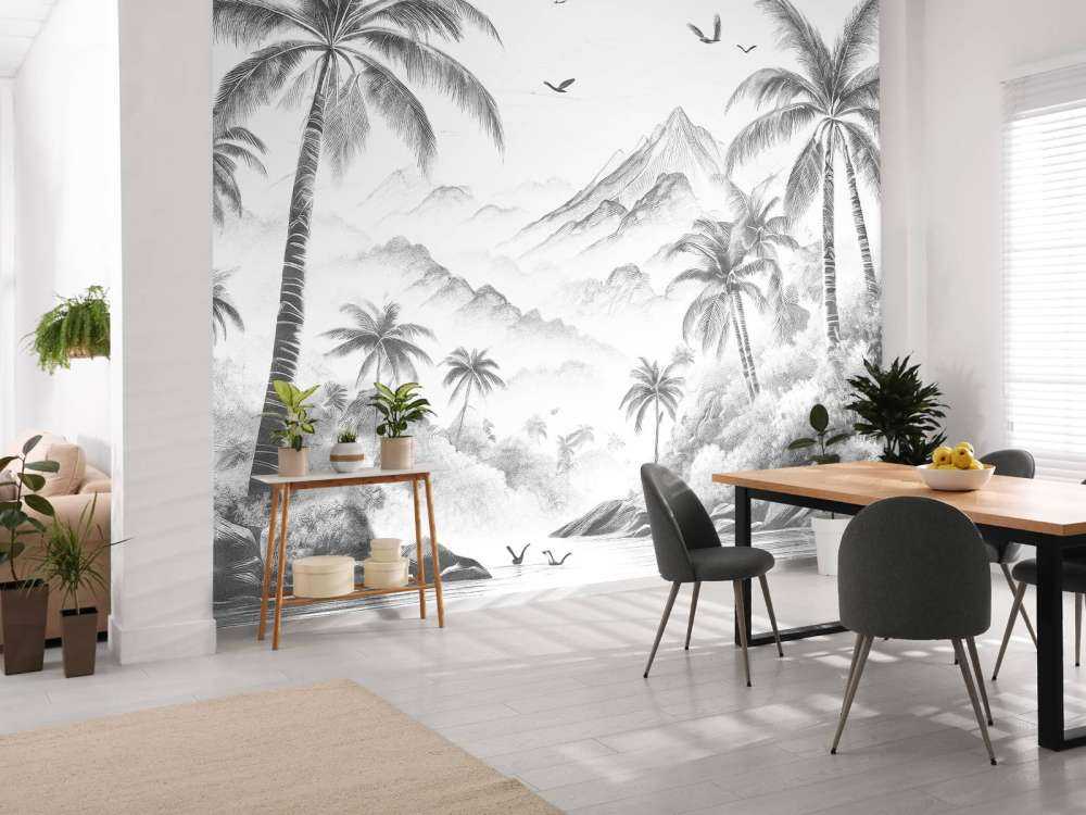 Baie Paisible aux Palmiers