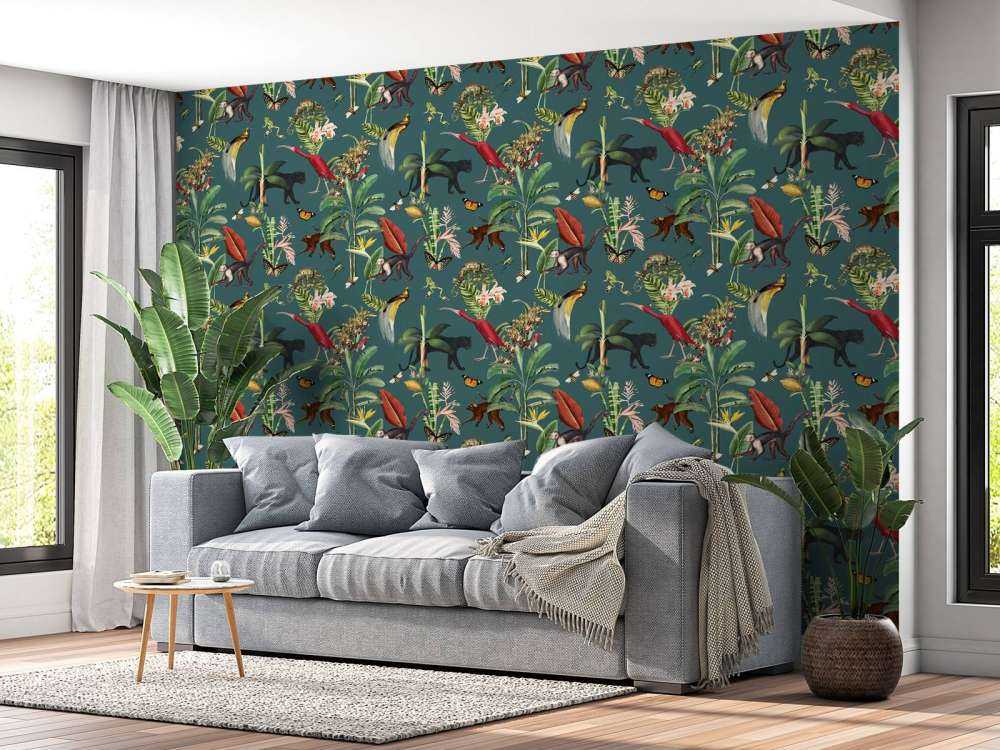 Royaume Animalia Vert Foncé