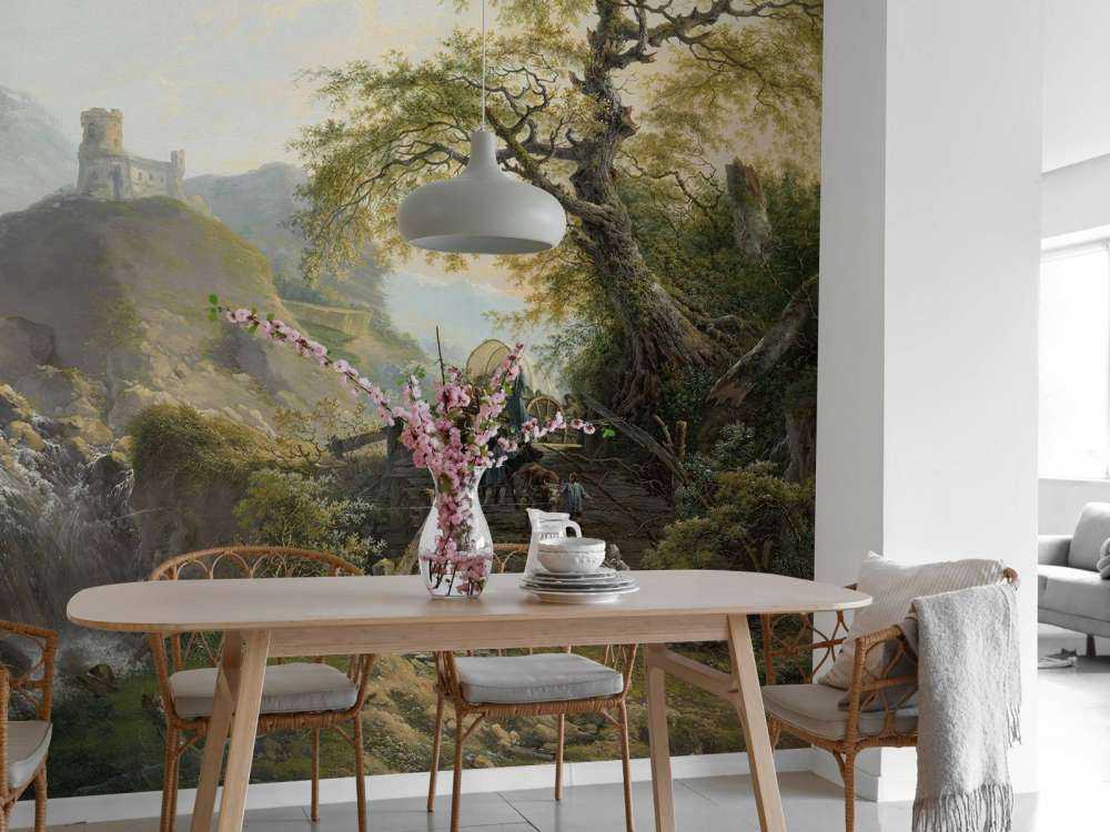 Paysage de montagne près de Düsseldorf