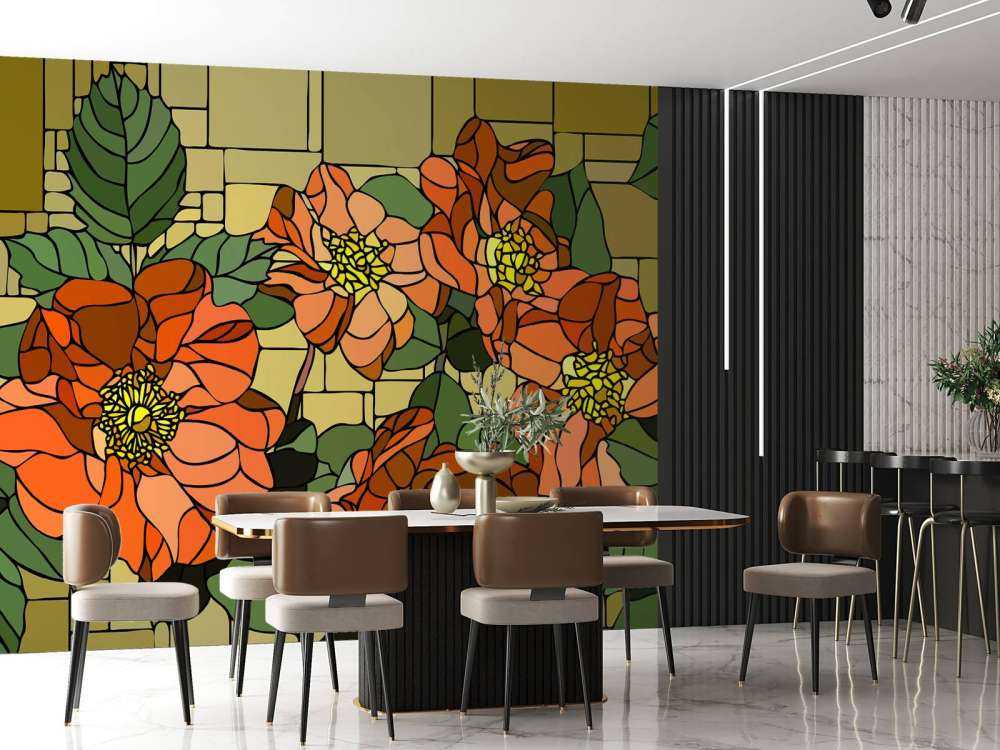 Rosier des chiens en fleur