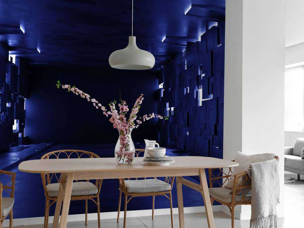 Chambre moderne et futuriste