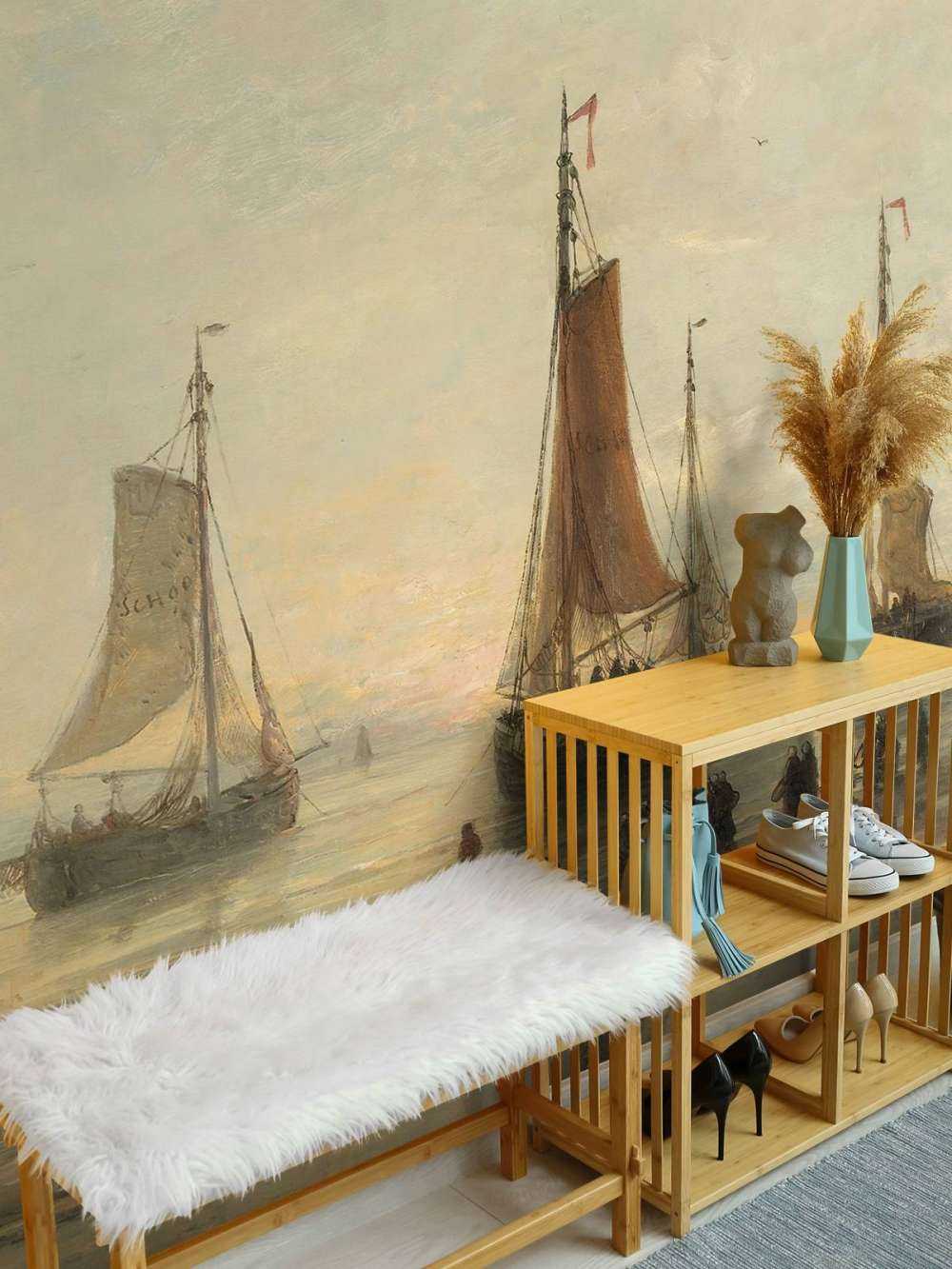 Les bombes de Scheveningen à l'ancre