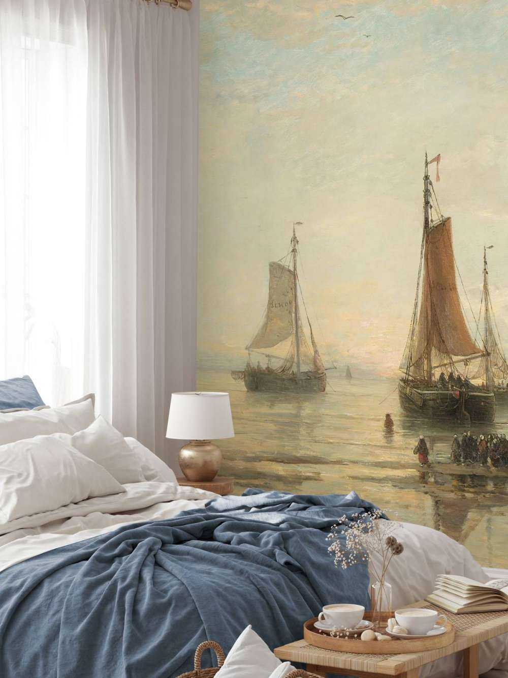 Les bombes de Scheveningen à l'ancre