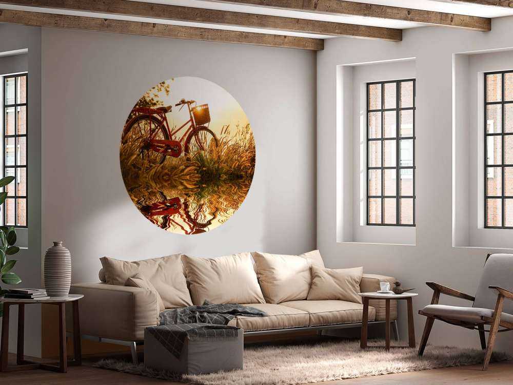 Vélo coucher du soleil