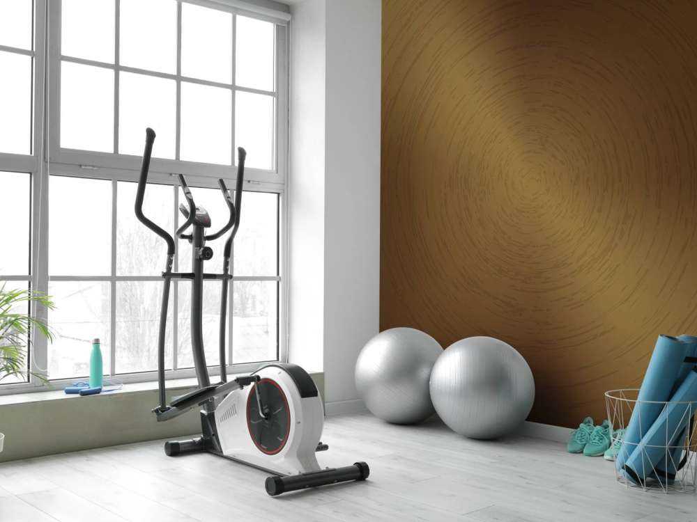 Fond circulaire en bronze