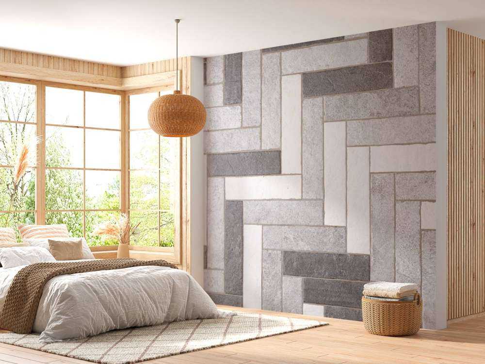 Mosaïque en gros plan