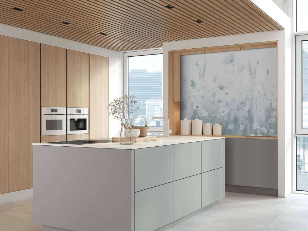 Facilité sans couture - bleu doux