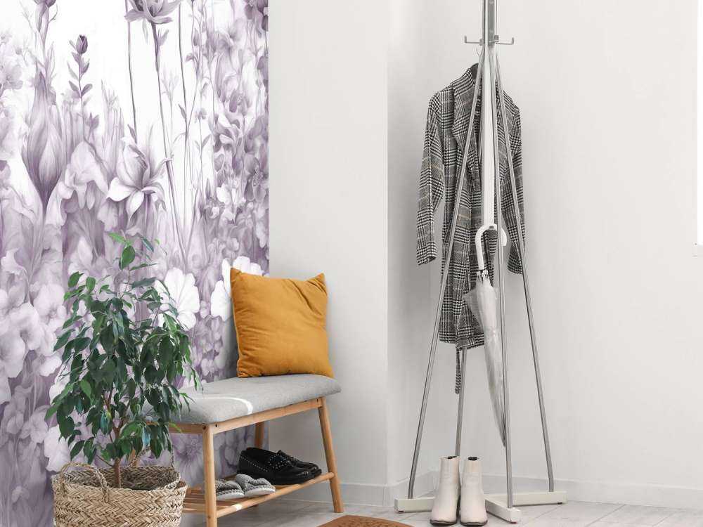 Fleurs de mon âme sans couture - lavande