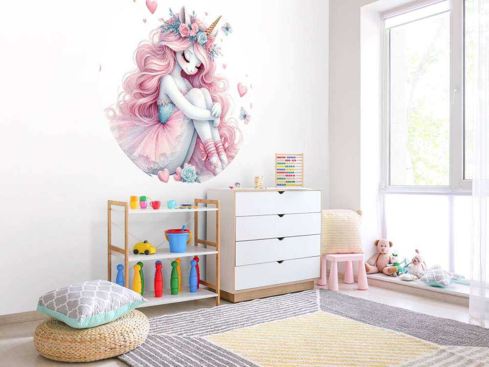 Licorne ballerine rêveuse