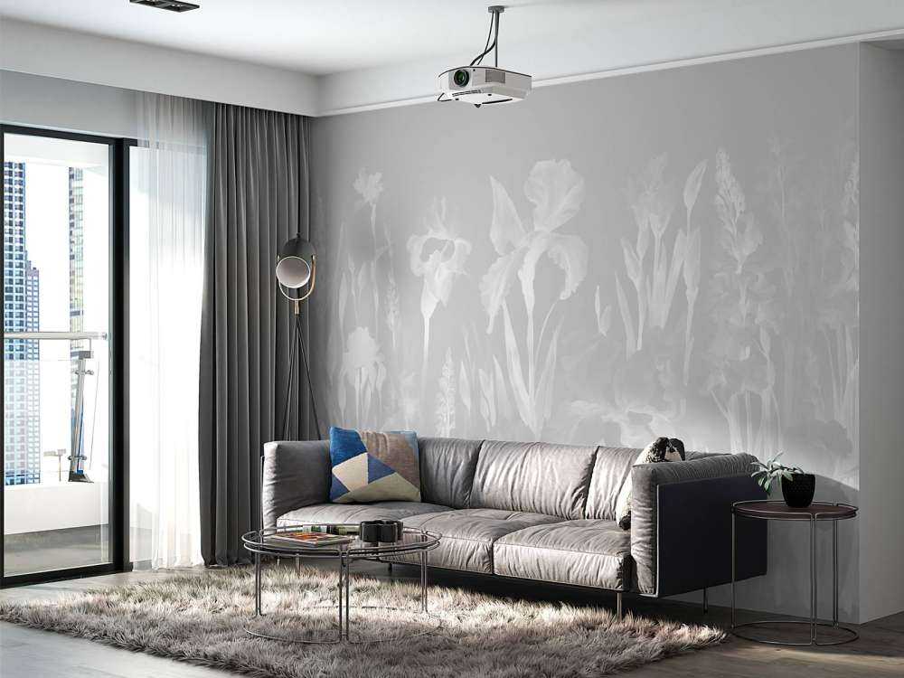 Joyeux printemps bleu glacial