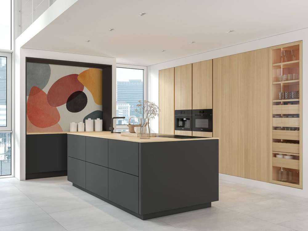 Formes organiques en couleurs rétro