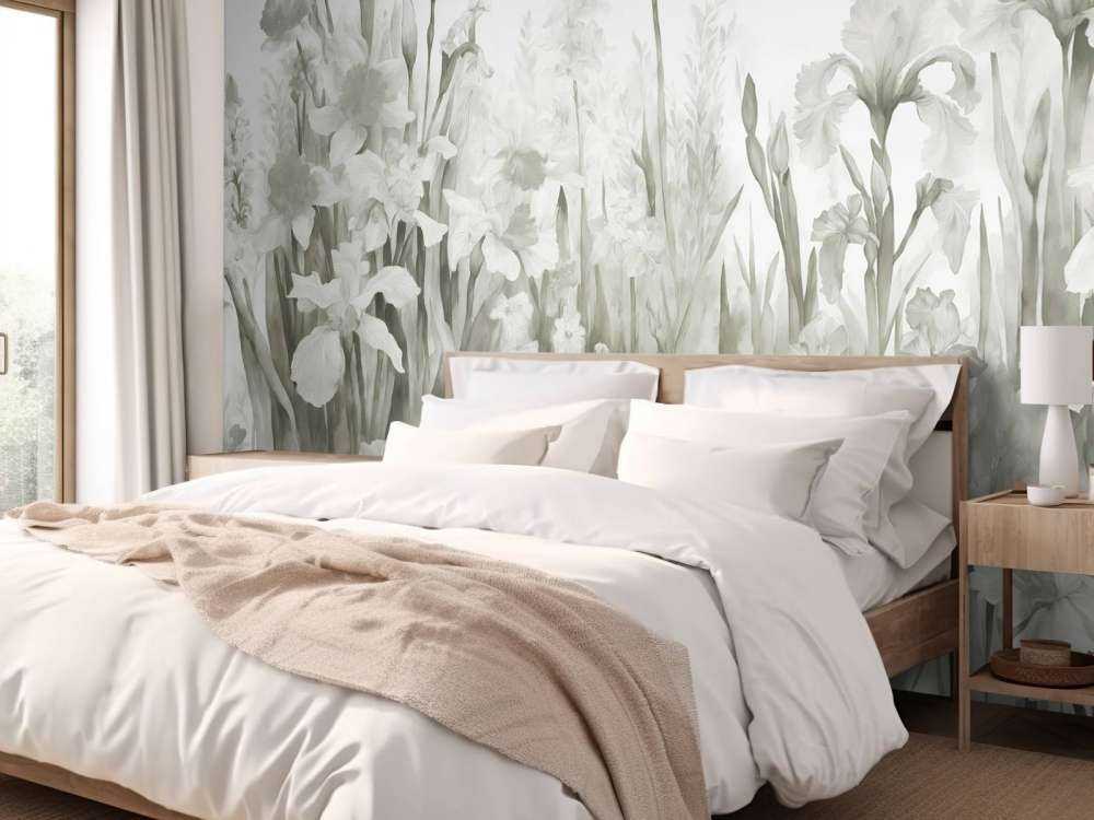 Printemps parfumé - gris