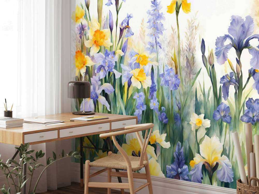 Printemps parfumé - vert