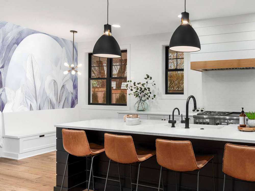 Iris au lever du soleil violet