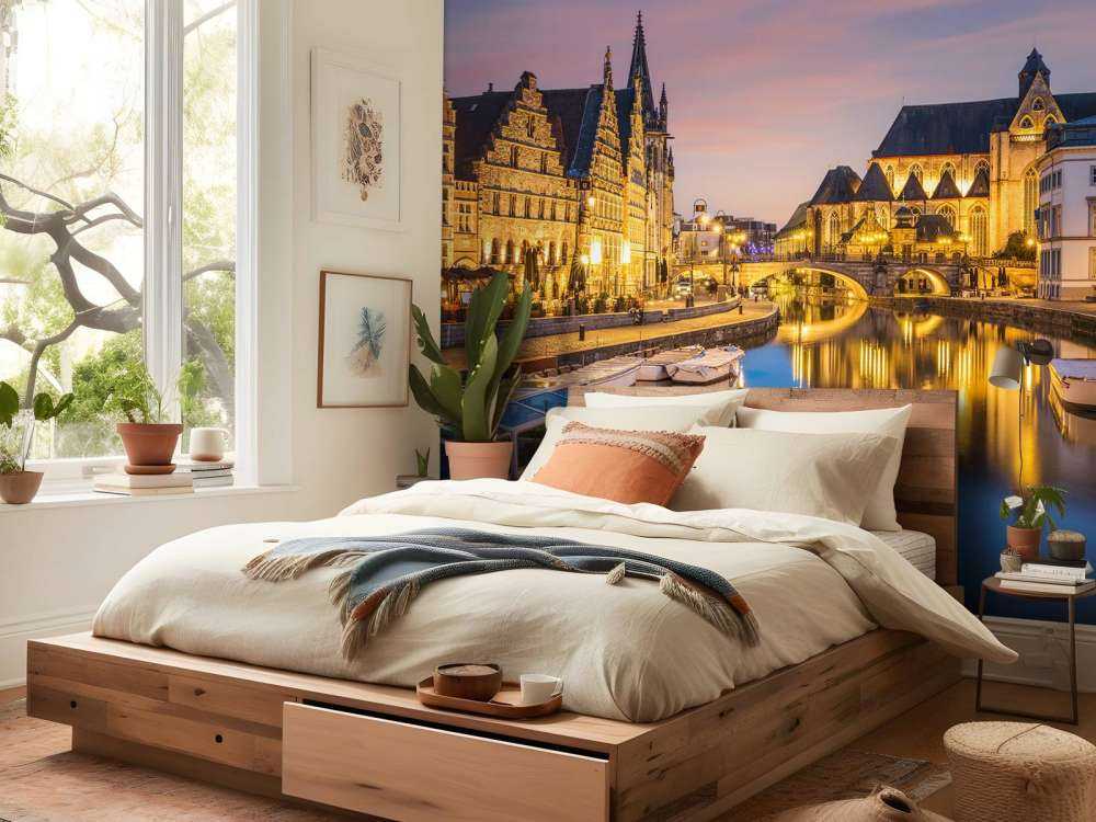 La rivière Lys à Gand