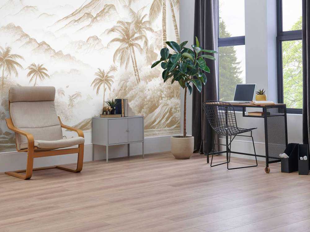 Baie Paisible aux Palmiers, taupe