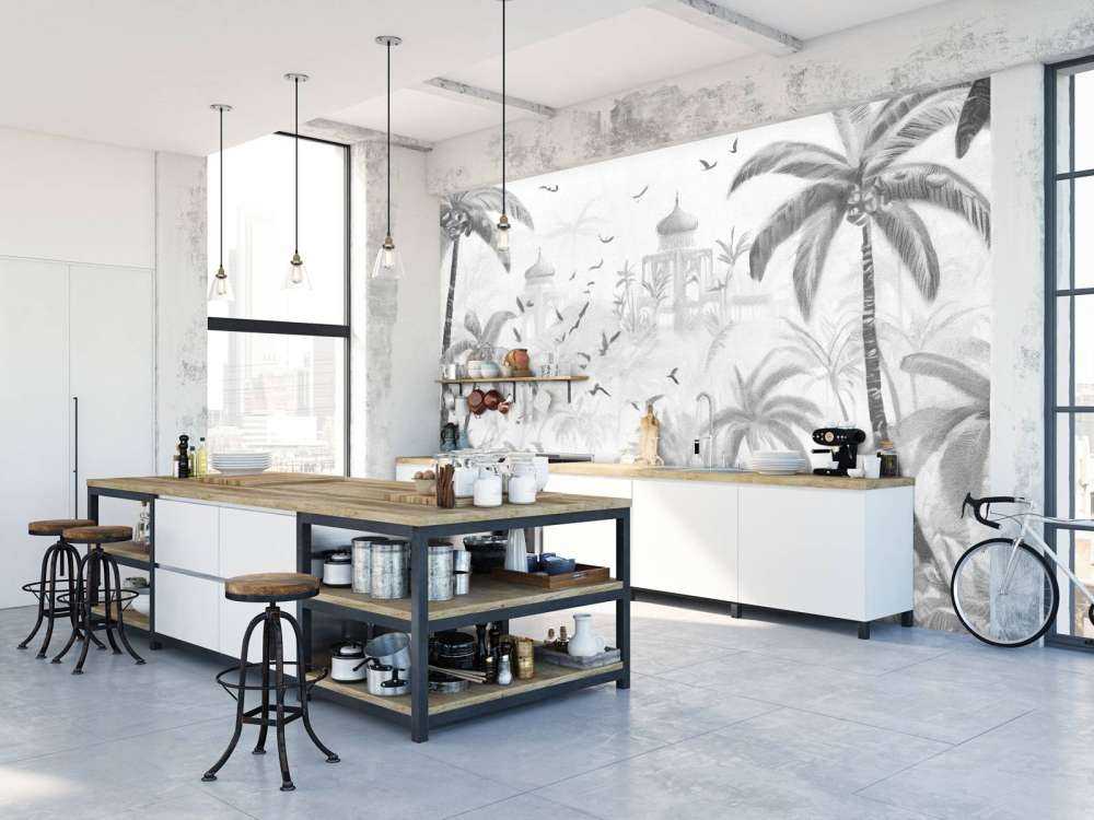 Jardin Oriental à l'Aube