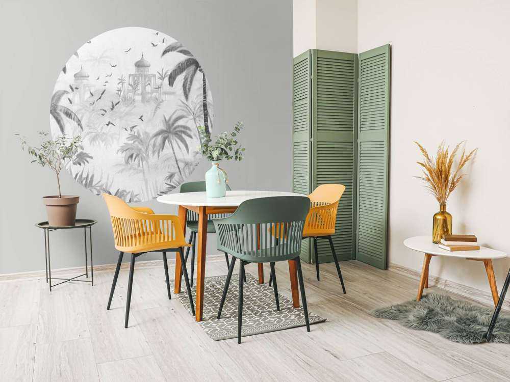 Jardin Oriental à l'Aube