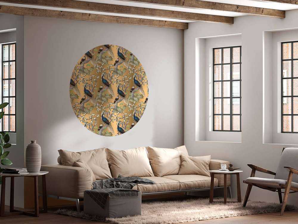 Chuchotements de Paon dans l'Oasis