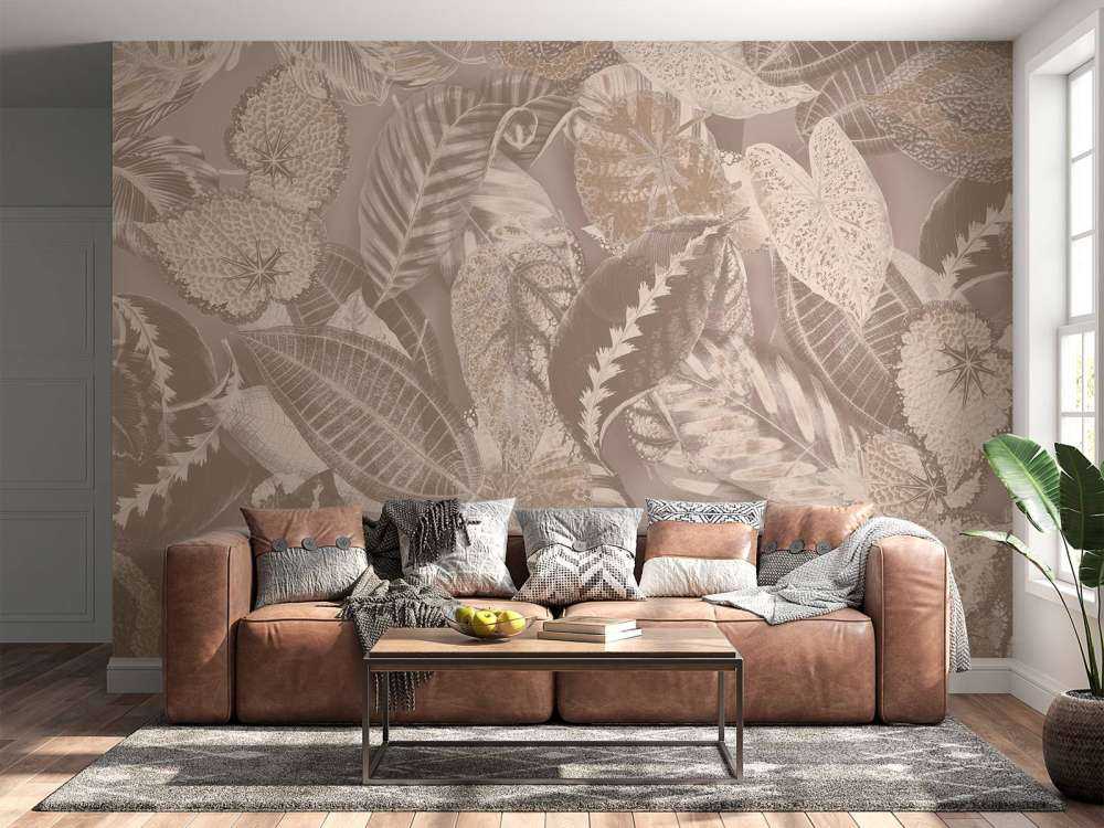 Harmonie Tropicale Feuilles