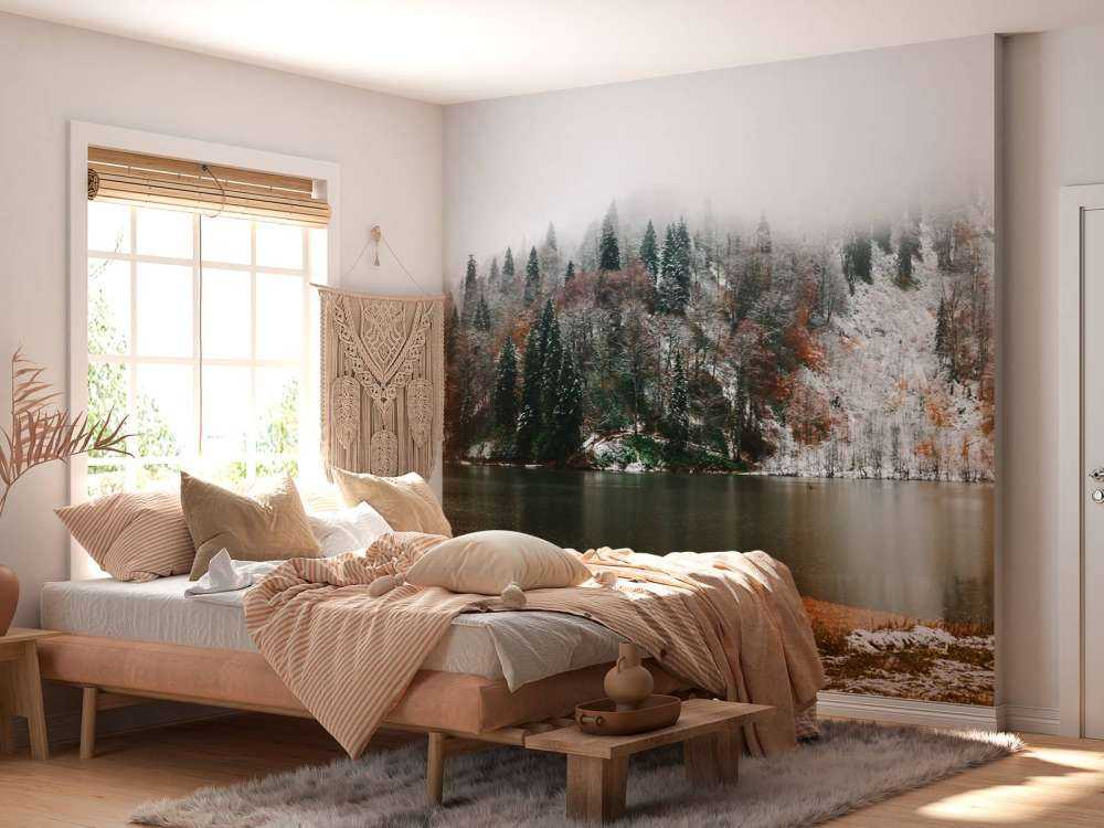 Doux paysage d'automne