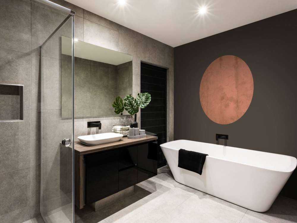 Béton couleur terracotta