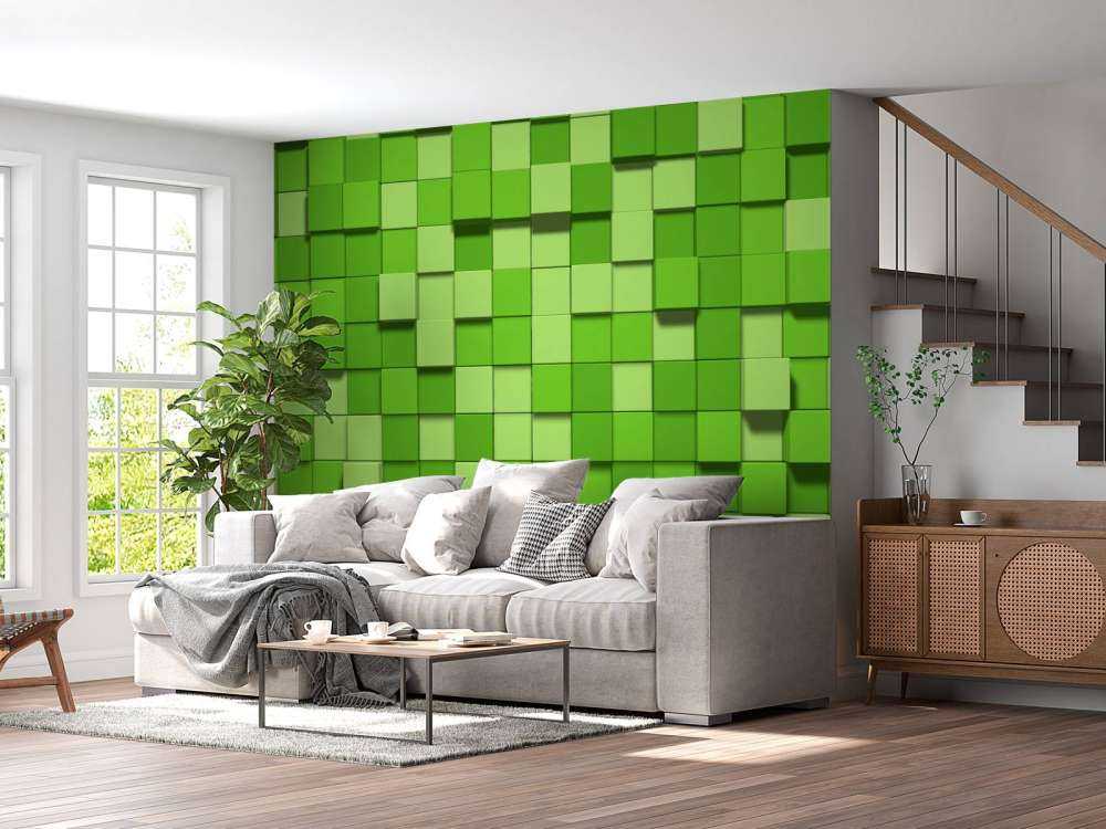 Blocs d'herbe 3D Minecraft