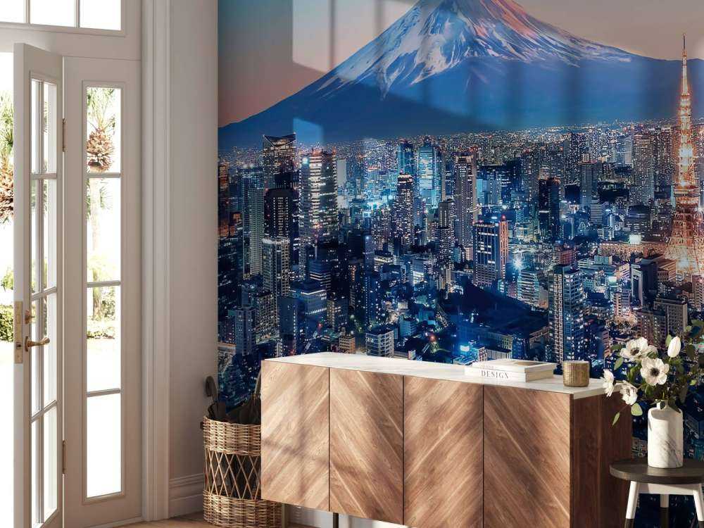 Tokyo au coucher du soleil