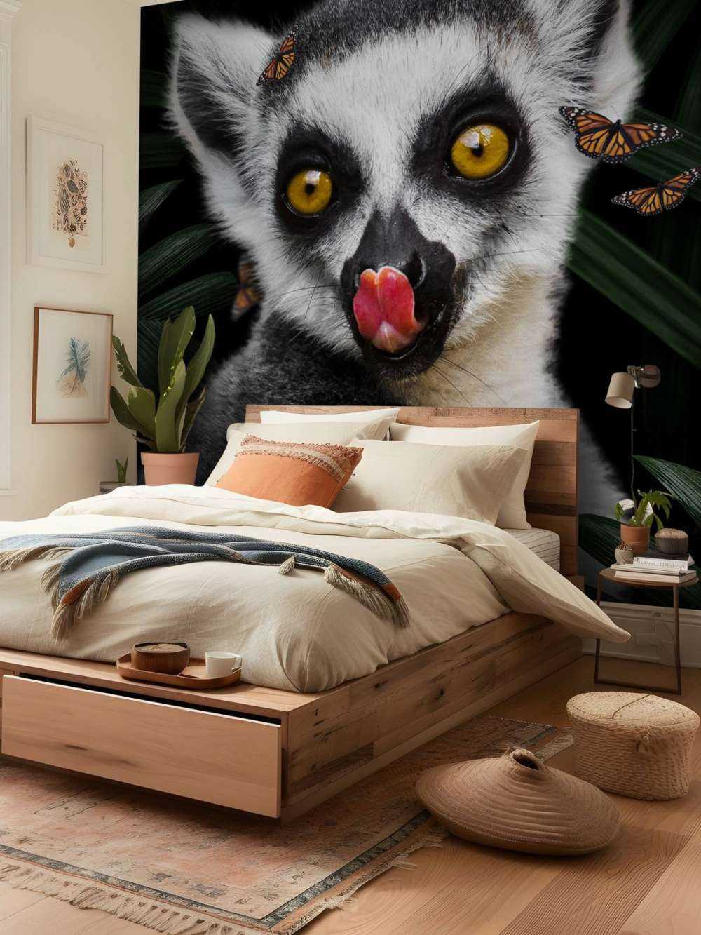 Jungle Lemur Portrait