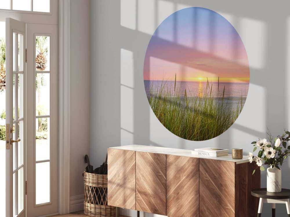 Lever de soleil sur la côte