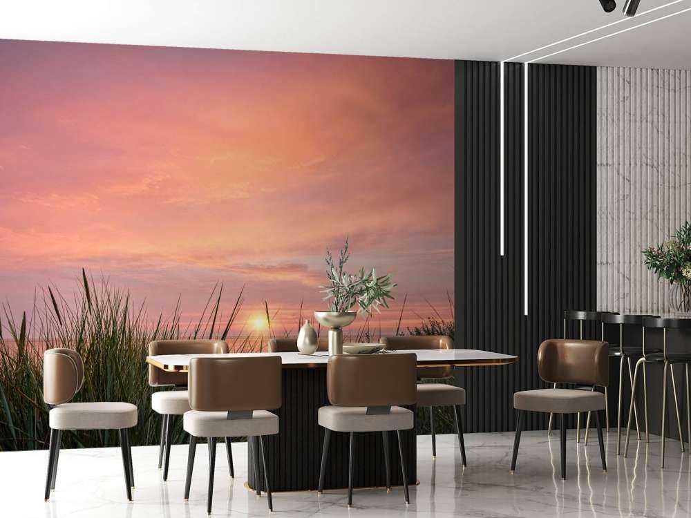 Lever de soleil en mer