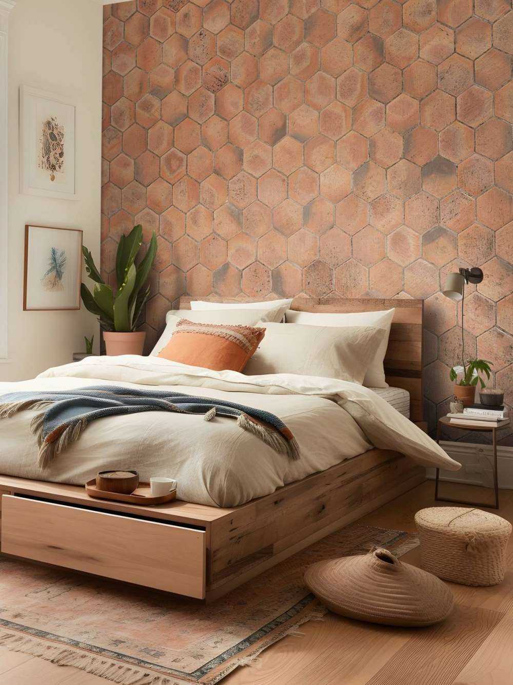 Sol en pierre non polie