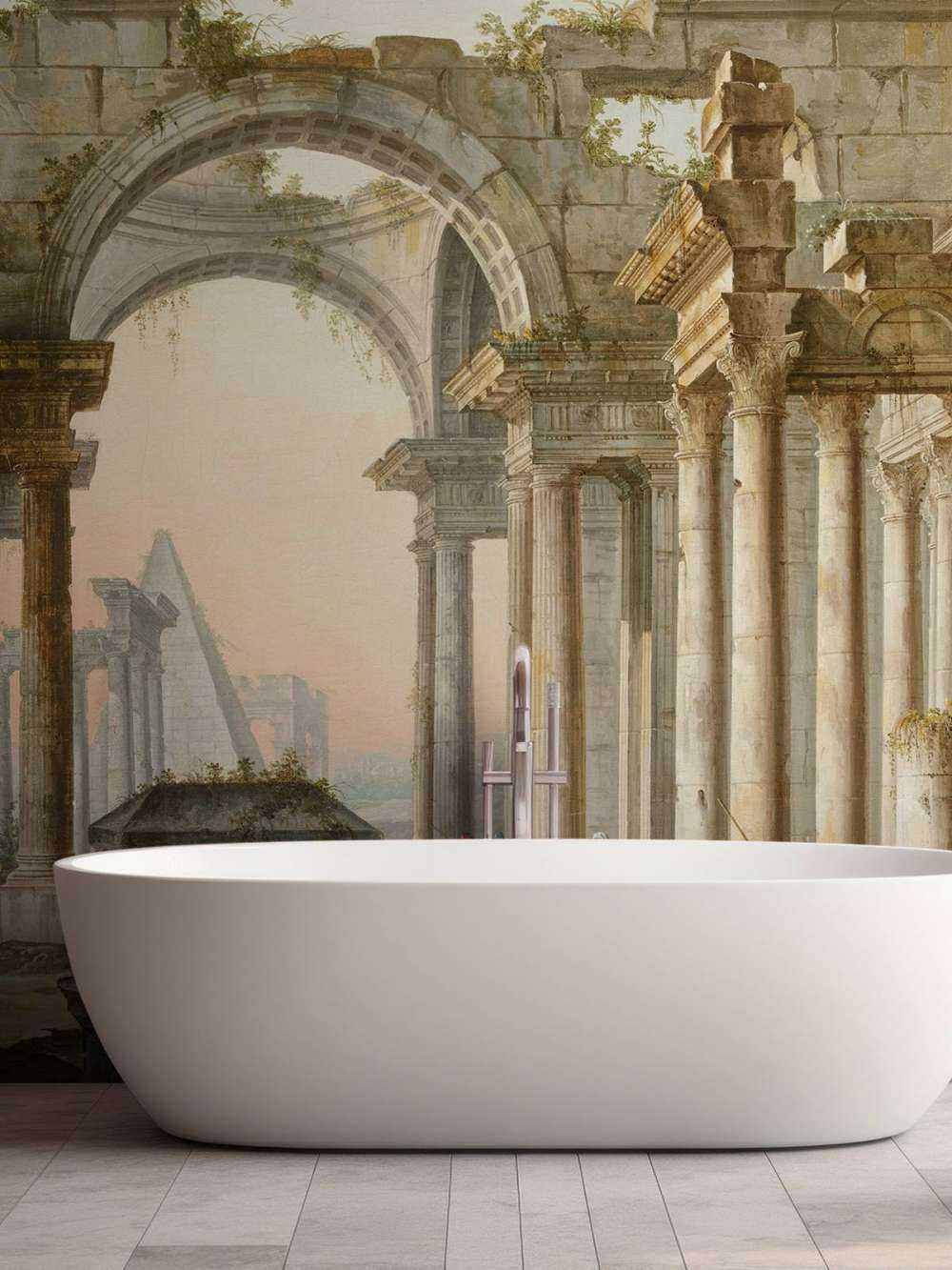 Capriccio avec des ruines