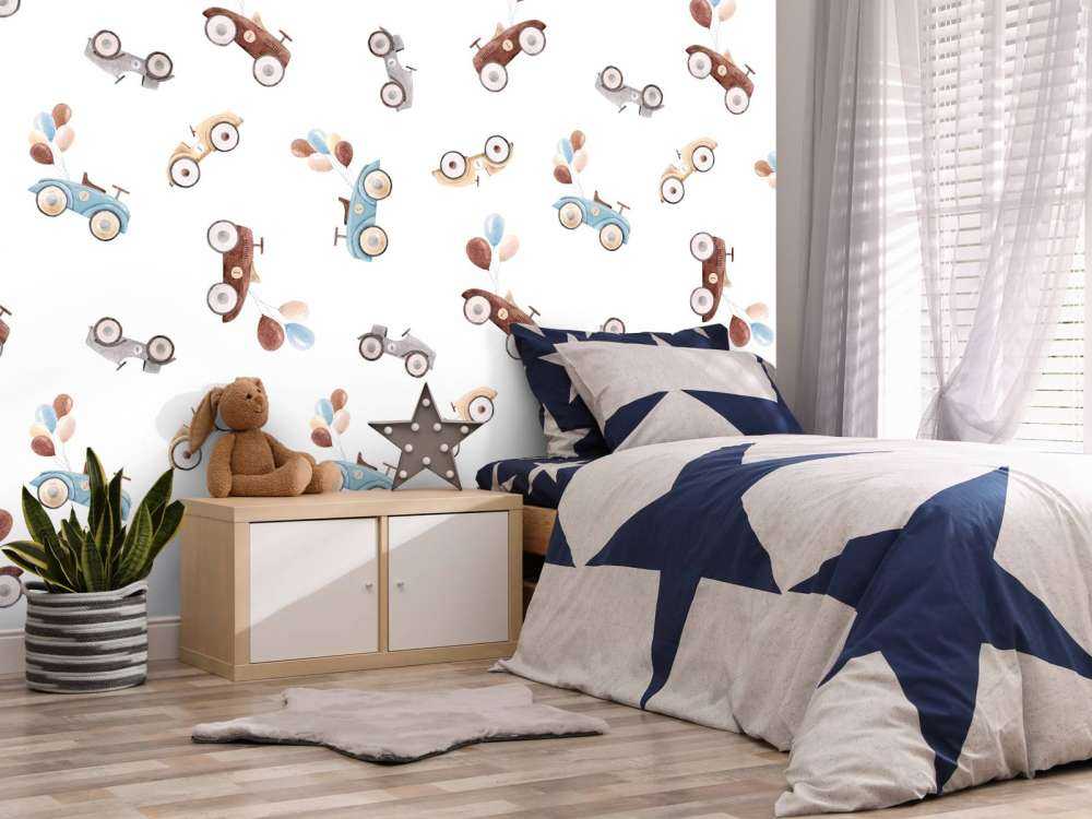 Voitures à peinture à l'eau