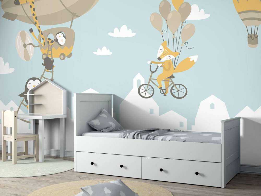 Les animaux dans l'air