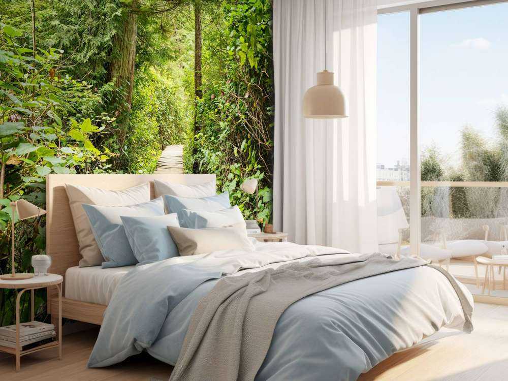 À travers la forêt verte