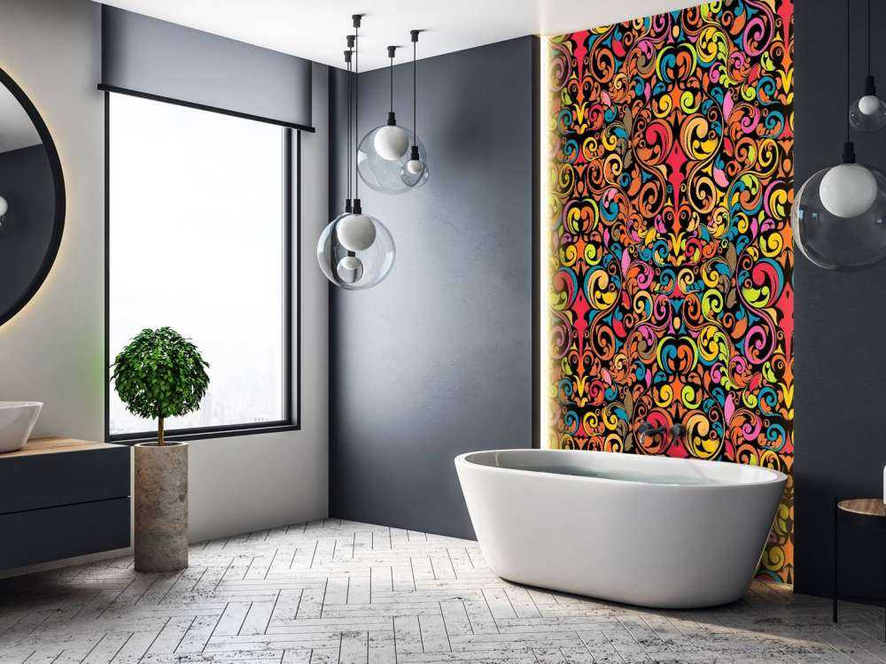 Figures abstraites colorées