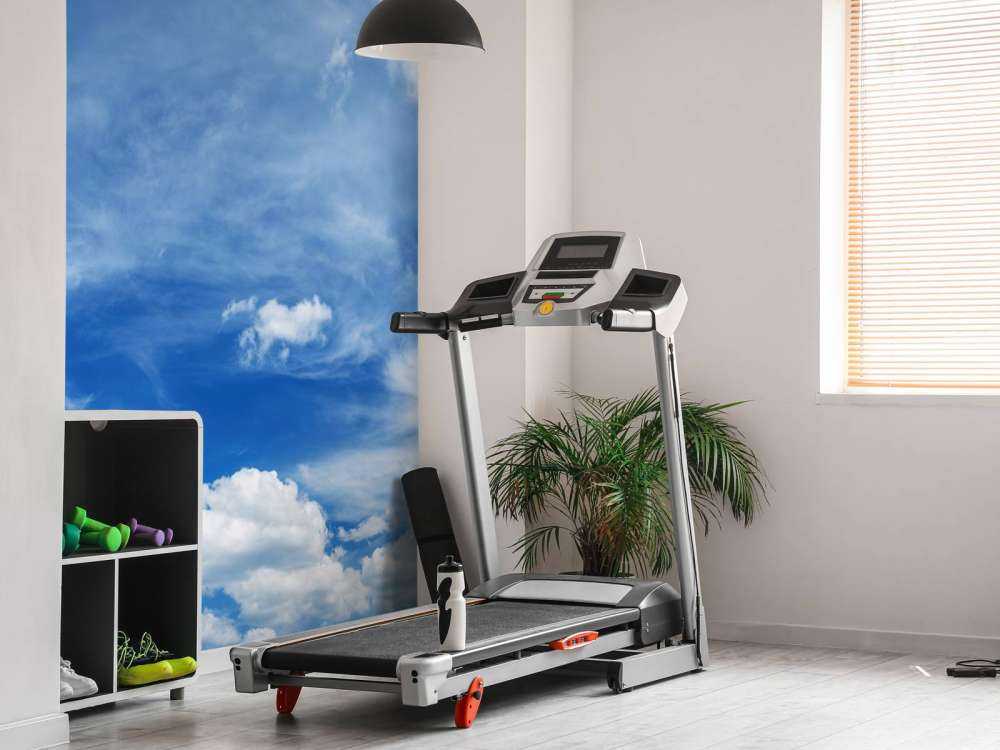 Ciel bleu avec des nuages